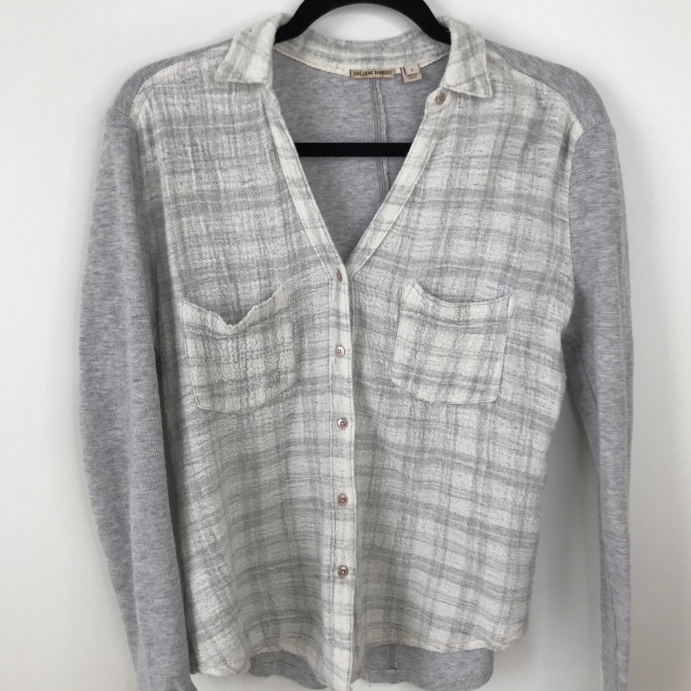 Holding Horses Anthropologie Forsby Grey Textured